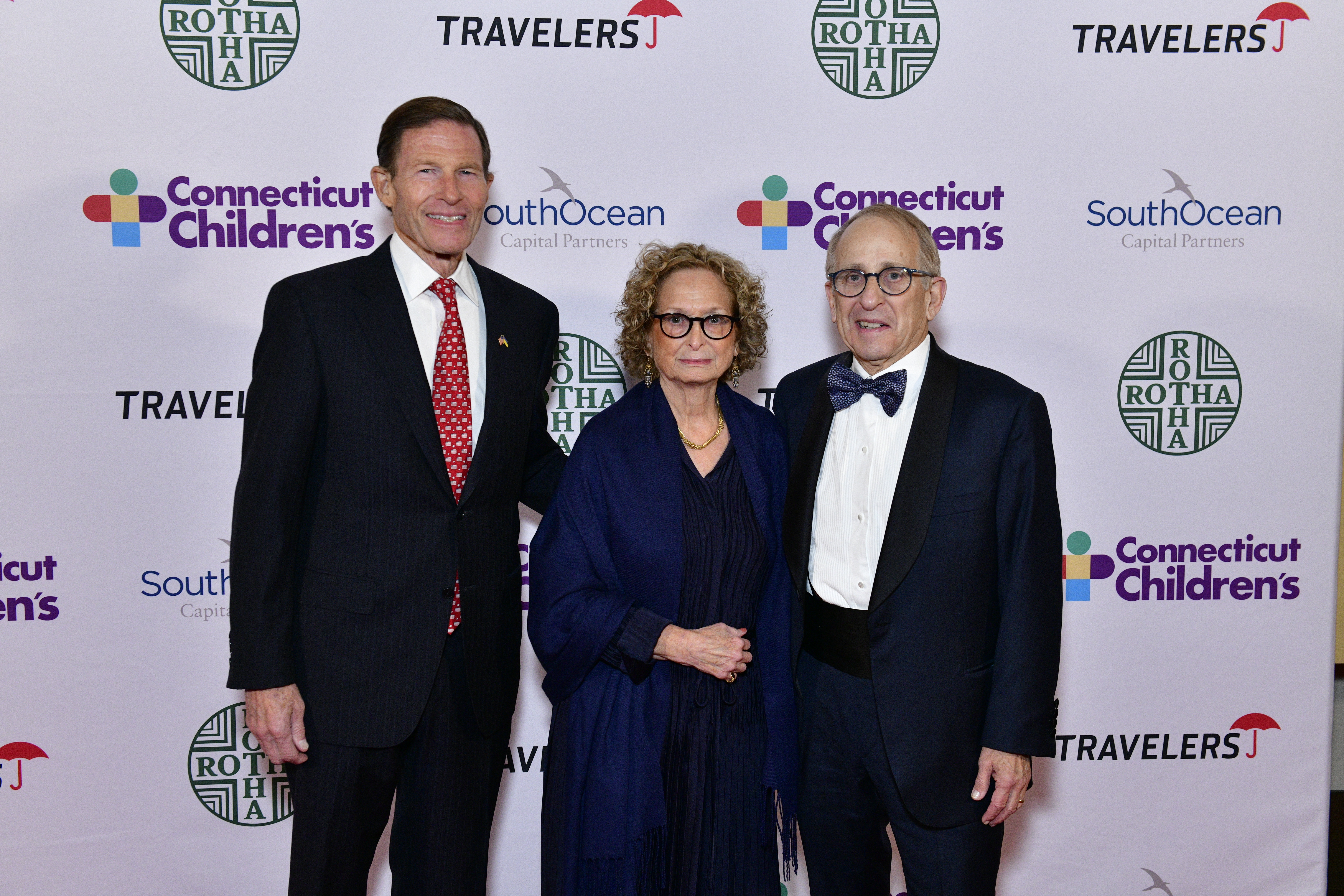 David and Linda Roth with Richard Blumenthal, United States Senator