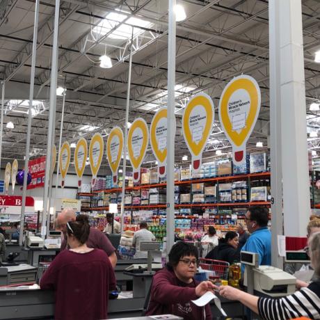 Costco hosts a month-long miracle balloon campaign