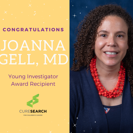 Joanna Gell, MD, a Curesearch Young Investigator Award recipient