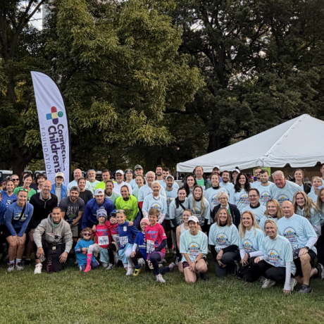 Team Connecticut Children's at the 2025 Hartford Marathon