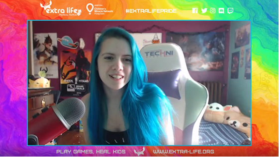 Chelsea live streams to create awareness for Extra Life