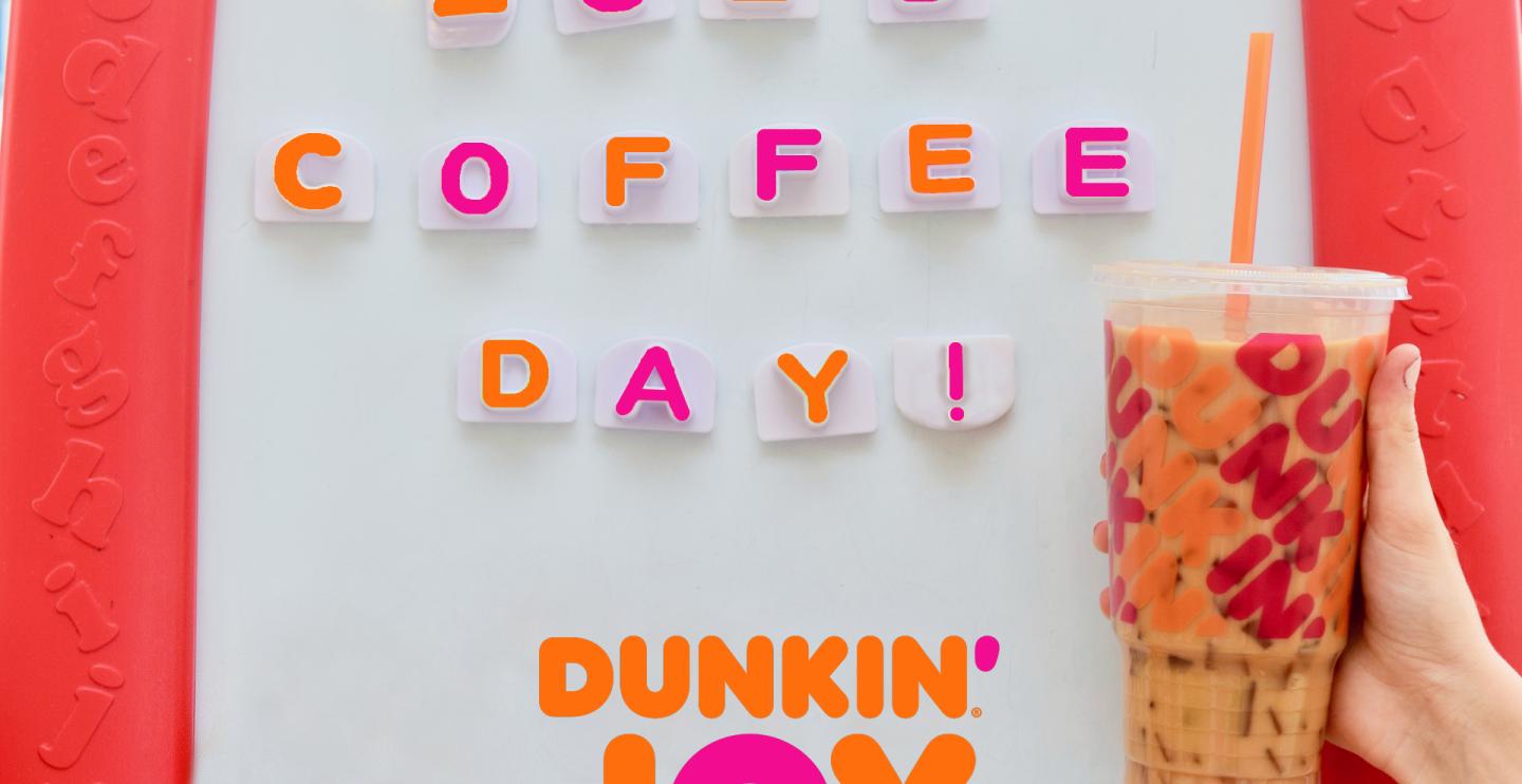 Dunkin' Iced Coffee Day