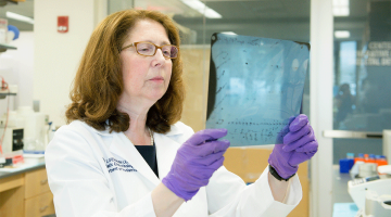 Dr. Germain-Lee in her lab